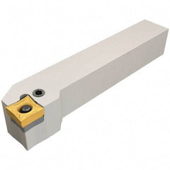 Iscar - PQLC, Right Hand Cut, 20mm Shank Height x 20mm Shank Width, Neutral Rake Indexable Turning Toolholder - 125mm OAL, QCMT Insert Compatibility, Series Isoturn - Industrial Tool & Supply