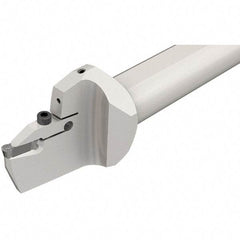 Iscar - 300mm Min Bore Diam, 300mm OAL, 40mm Shank Diam, GHIF Indexable Boring Bar - 40mm Max Bore Depth, GIPA 6.00-3.00 Insert, Clamp Holding Method - Industrial Tool & Supply