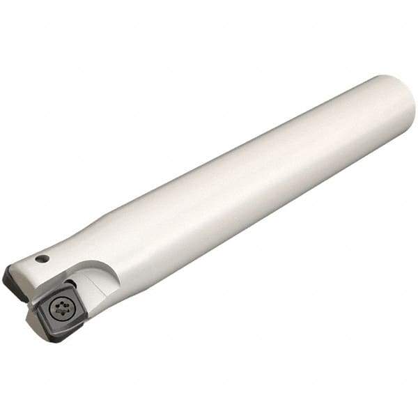 Iscar - 25mm Cutting Diam, 25mm Shank Diam, 8mm Max Depth of Cut, Straight Shank Indexable Copy End Mill - 2 Inserts, ENHT 10 Insert, E93CN Toolholder - Industrial Tool & Supply