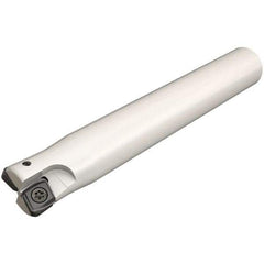 Iscar - 16mm Cutting Diam, 15mm Shank Diam, 5mm Max Depth of Cut, Straight Shank Indexable Copy End Mill - 2 Inserts, CNHT 07 Insert, E93CN Toolholder - Industrial Tool & Supply