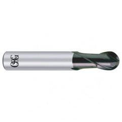 3mm x 6mm x 4.5mm x 50mm 2Fl  Ball Carbide End Mill - WXS - Industrial Tool & Supply