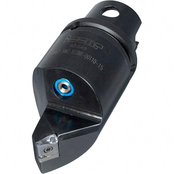 Iscar - 63mm Min Bore Diam, 450mm OAL, 50mm Shank Diam, S-PCLN Indexable Boring Bar - 70mm Max Bore Depth, CN.. 1906.. Insert, Clamp Holding Method - Industrial Tool & Supply