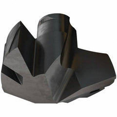 Iscar - Series ICP-2M, 0.976" Diam Grade IC908 140° Replaceable Drill Tip - Carbide, TiAlN Finish, 24 Seat Size, Through Coolant - Industrial Tool & Supply