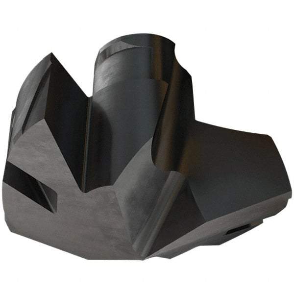 Iscar - Series ICP-2M, 0.827" Diam Grade IC908 140° Replaceable Drill Tip - Carbide, TiAlN Finish, 21 Seat Size, Through Coolant - Industrial Tool & Supply