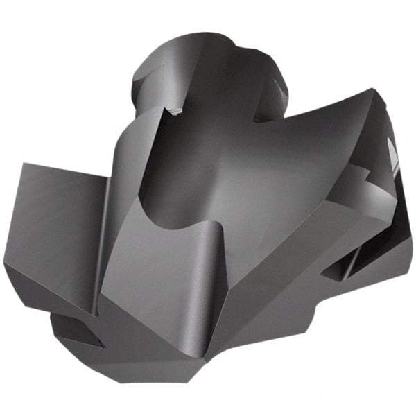 Iscar - Series ICK, 0.516" Diam Grade IC908 140° Replaceable Drill Tip - Carbide, TiAlN Finish, 13 Seat Size, Through Coolant - Industrial Tool & Supply