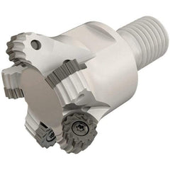 Iscar - 1.03" Cutting Diam, 1-1/2" Max Depth of Cut, Modular Connection Indexable Copy End Mill - 4 Inserts, RCMT/RCCT-MO, RCMT/RCMW/RCCW-FW, RCMW/RCCW-MO Insert, ERW-M Toolholder, Through Coolant - Industrial Tool & Supply