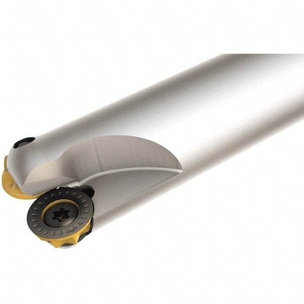 Iscar - 16mm Cutting Diam, 16mm Shank Diam, 8mm Max Depth of Cut, Straight Shank Indexable Copy End Mill - 2 Inserts, RXCR, RXCW, RXMT Insert, ER Toolholder - Industrial Tool & Supply