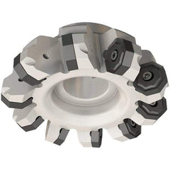 Iscar - 75mm Cut Diam, 22mm Arbor Hole, 5.5mm Max Depth of Cut, 45° Indexable Chamfer & Angle Face Mill - 5 Inserts, ONH.. Insert, Right Hand Cut, 5 Flutes, Series 16Mill - Industrial Tool & Supply