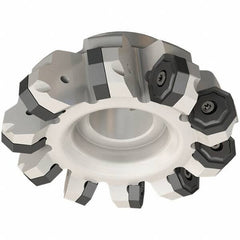 Iscar - 262mm Cut Diam, 60mm Arbor Hole, 5.5mm Max Depth of Cut, 45° Indexable Chamfer & Angle Face Mill - 14 Inserts, ONH.. Insert, Right Hand Cut, 14 Flutes, Series 16Mill - Industrial Tool & Supply
