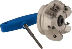 Iscar - 2-1/2" Cut Diam, 1" Arbor Hole, 0.276" Max Depth of Cut, 45° Indexable Chamfer & Angle Face Mill - 5 Inserts, S845 SX.U 16.. Insert, Right Hand Cut, 5 Flutes, Through Coolant, Series Helido - Industrial Tool & Supply
