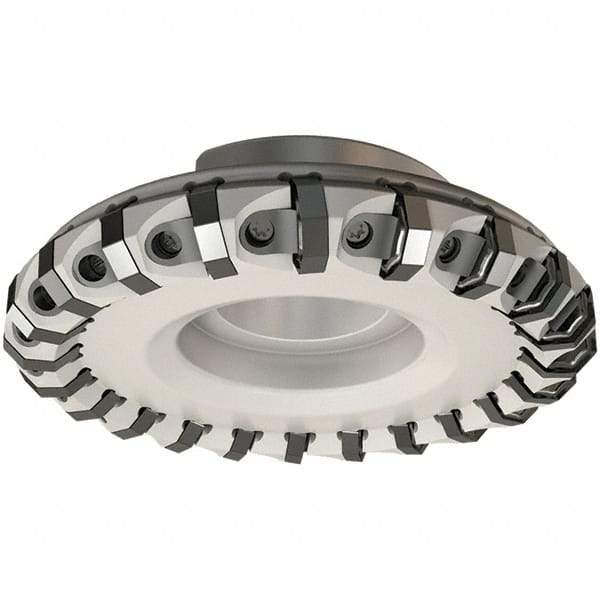 Iscar - 92mm Cut Diam, 27mm Arbor Hole, 5.5mm Max Depth of Cut, 45° Indexable Chamfer & Angle Face Mill - 10 Inserts, ONH.. Insert, Right Hand Cut, 10 Flutes, Series 16Mill - Industrial Tool & Supply