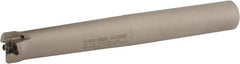 Iscar - 1" Cut Diam, 0.118" Max Depth of Cut, 1" Shank Diam, Indexable Plunge End Mill - Straight Shank, HTP LNHT 1006 Insert Style, HTP-LN10 Toolholder Style, Through Coolant, Series TangPlunge - Industrial Tool & Supply