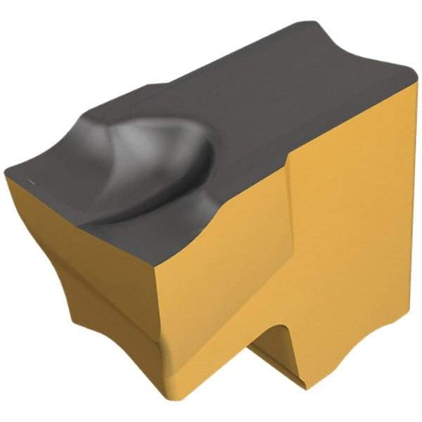 Iscar - TAG J IC830 Grade, 1/4" Cutting Width, Carbide Cutoff Insert - 4° Left Hand Lead Angle, 0.0138" Cnr Rad, TiAlN Coated, Single End - Industrial Tool & Supply