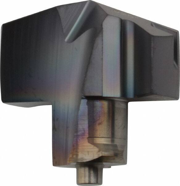 Iscar - Series ICM, 0.925" Diam Grade IC908 140° Replaceable Drill Tip - Carbide, TiAlN Finish, 23 Seat Size, Through Coolant - Industrial Tool & Supply