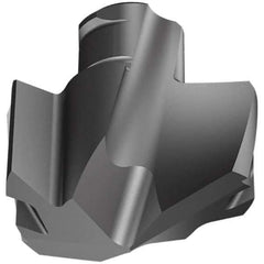 Iscar - Series ICP, 0.961" Diam Grade IC908 140° Replaceable Drill Tip - Carbide, TiAlN Finish, 24 Seat Size, Through Coolant - Industrial Tool & Supply