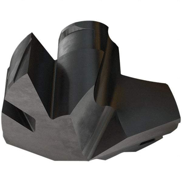 Iscar - Series ICP-2M, 0.933" Diam Grade IC908 140° Replaceable Drill Tip - Carbide, TiAlN Finish, 23 Seat Size, Through Coolant - Industrial Tool & Supply