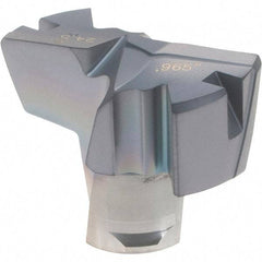 Iscar - Series FCP, 0.965" Diam Grade IC908 Replaceable Drill Tip - Carbide, TiAlN Finish, 24 Seat Size, Through Coolant - Industrial Tool & Supply