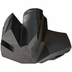 Iscar - Series ICP-2M, 0.866" Diam Grade IC908 140° Replaceable Drill Tip - Carbide, TiAlN Finish, 22 Seat Size, Through Coolant - Industrial Tool & Supply