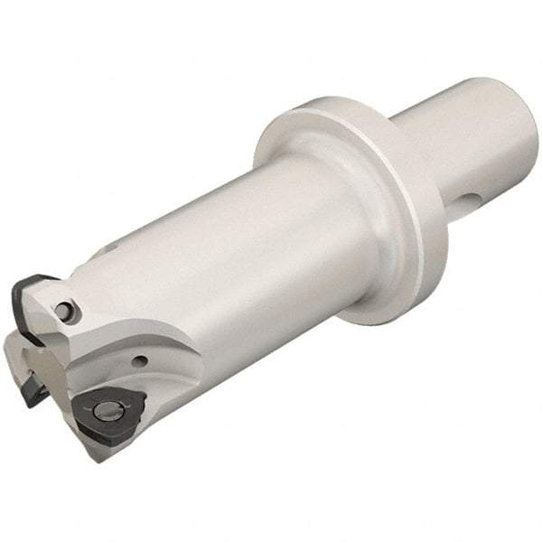Iscar - 32mm Cut Diam, 0.059" Max Depth, CF4 Modular Connection Indexable High-Feed End Mill - Screw Holding Method, FF WOMT/WOCT, FF WOMW Insert, FF EW-CF Toolholder, Through Coolant - Industrial Tool & Supply