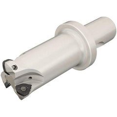 Iscar - 32mm Cut Diam, 0.059" Max Depth, CF4 Modular Connection Indexable High-Feed End Mill - Screw Holding Method, FF WOMT/WOCT, FF WOMW Insert, FF EW-CF Toolholder, Through Coolant - Industrial Tool & Supply