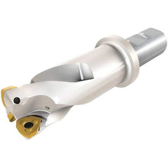 Iscar - 25mm Cut Diam, 0.059" Max Depth, 25mm Shank Diam, Weldon Shank Indexable High-Feed End Mill - Screw Holding Method, FF WOMT/WOCT, FF WOMW Insert, FF EW Toolholder, Through Coolant - Industrial Tool & Supply