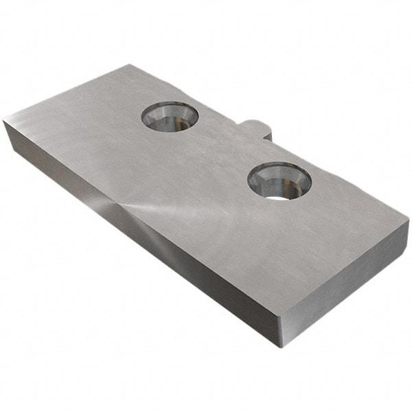 Iscar - 5107FTB Grade IC08, 51.4mm Cutting Width Carbide Grooving Insert - Neutral, Uncoated - Industrial Tool & Supply