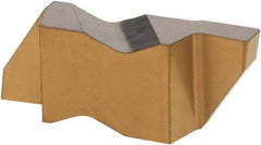 Iscar - 3097ING Grade IC808, 0.097" Cutting Width Carbide Grooving Insert - 0.15" Max Depth of Cut, Right Hand, 0.013" Corner Radius, TiAlN Finish - Industrial Tool & Supply