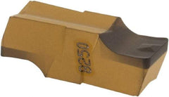 Iscar - 478055GIPI Grade IC8250, 4.78mm Cutting Width Carbide Grooving Insert - Neutral, 0.55mm Corner Radius, TiCN/Al2O3/TiN Finish - Industrial Tool & Supply