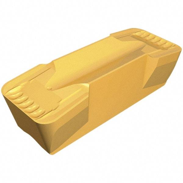 Iscar - 1100200GDPY Grade IC830, 11mm Cutting Width Carbide Grooving Insert - 6.6mm Max Depth of Cut, Neutral, 2mm Corner Radius, TiAlN Finish - Industrial Tool & Supply