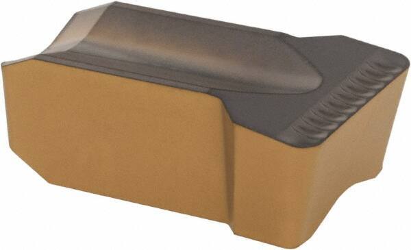 Iscar - 1453152TIGER Grade IC830, 14.53mm Cutting Width Carbide Grooving Insert - Neutral, 1.52mm Corner Radius, TiAlN Finish - Industrial Tool & Supply