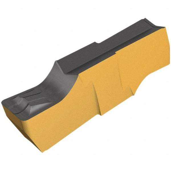 Iscar - 500E050GINI E Grade IC808, 5mm Cutting Width Carbide Grooving Insert - 2mm Max Depth of Cut, Neutral, 0.5mm Corner Radius, TiAlN Finish - Industrial Tool & Supply