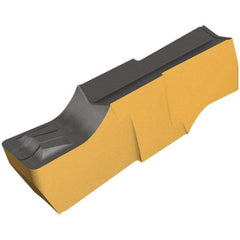 Iscar - 500E050GINI E Grade IC808, 5mm Cutting Width Carbide Grooving Insert - 2mm Max Depth of Cut, Neutral, 0.5mm Corner Radius, TiAlN Finish - Industrial Tool & Supply