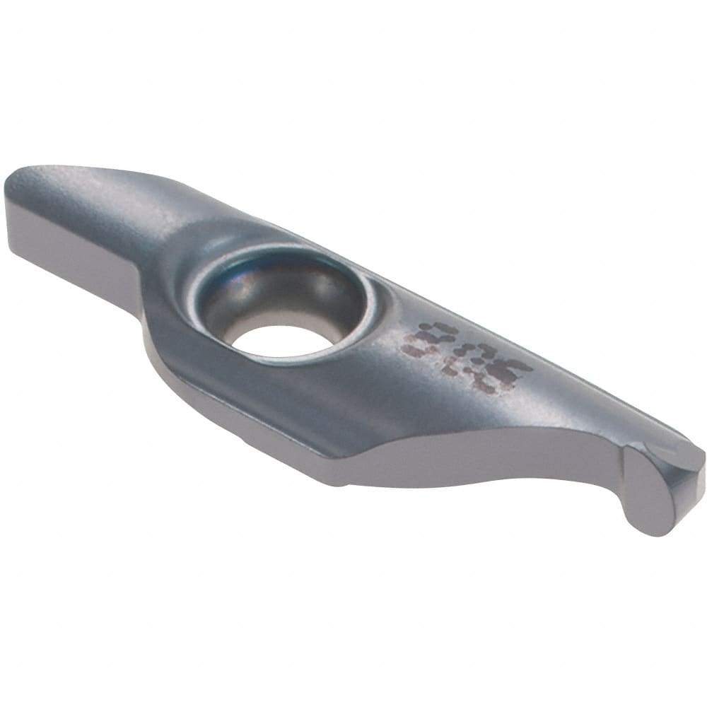 Iscar - 10300150MIFR Grade IC908, 3mm Cutting Width Carbide Grooving Insert - 9mm Max Depth of Cut, Neutral, 1.5mm Corner Radius, TiAlN Finish - Industrial Tool & Supply