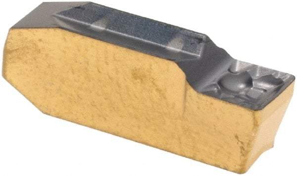 Iscar - 404GIMIY Grade IC808, 4mm Cutting Width Carbide Grooving Insert - 2mm Max Depth of Cut, Neutral, 0.4mm Corner Radius, TiAlN Finish - Industrial Tool & Supply