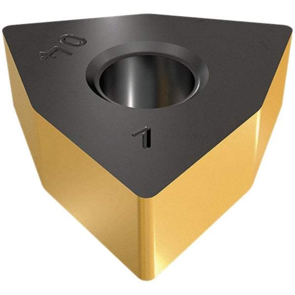 Iscar - WNMA644 Grade IC5005 Carbide Turning Insert - TiCN/Al2O3/TiN Finish, 80° Trigon, 3/4" Inscr Circle, 1/4" Thick, 1/16" Corner Radius - Industrial Tool & Supply
