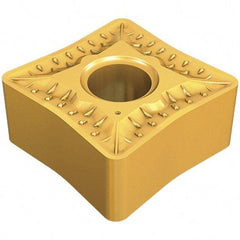 Iscar - QNMG332 GN Grade IC8150 Carbide Turning Insert - TiCN/Al2O3 Finish, 80° Square, 3/8" Inscr Circle, 3/16" Thick, 1/32" Corner Radius - Industrial Tool & Supply