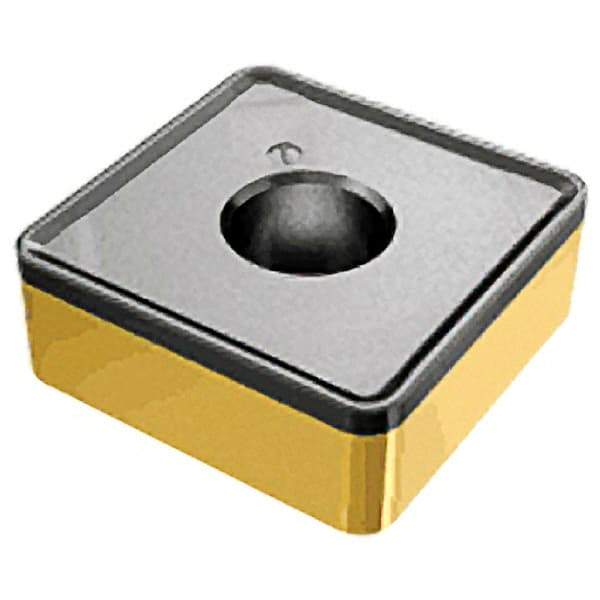 Iscar - SNMM866 H5P Grade IC8250 Carbide Turning Insert - TiCN/Al2O3/TiN Finish, 90° Square, 1" Inscr Circle, 3/8" Thick, 3/32" Corner Radius - Industrial Tool & Supply