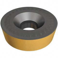 Iscar - RCMX250700 NR Grade IC8250 Carbide Turning Insert - TiCN/Al2O3/TiN Finish, Round, 25mm Inscr Circle, 5/16" Thick - Industrial Tool & Supply