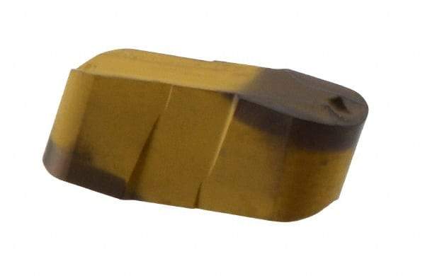 Iscar - 500250GIF E Grade IC8250, 5mm Cutting Width Carbide Grooving Insert - 2.5mm Max Depth of Cut, Neutral, 2.5mm Corner Radius, TiCN/Al2O3/TiN Finish - Industrial Tool & Supply