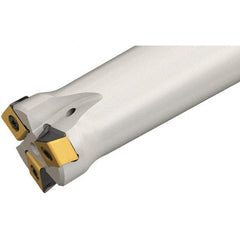 Iscar - 32mm Cut Diam, 3mm Max Depth of Cut, 25mm Shank Diam,Indexable Plunge End Mill - Straight Shank, HTP LNHT 1006 Insert Style, HTP-LN10 Toolholder Style, Through Coolant, Series TangPlunge - Industrial Tool & Supply
