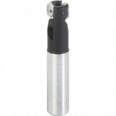 Iscar - 21mm Cut Diam, 10mm Max Depth of Cut, 20mm Shank Diam, 115mm OAL, Indexable Square Shoulder End Mill - HM90 AP.. 1003.. Inserts, Cylindrical Shank, 90° Lead Angle, Series Heli2000 - Industrial Tool & Supply