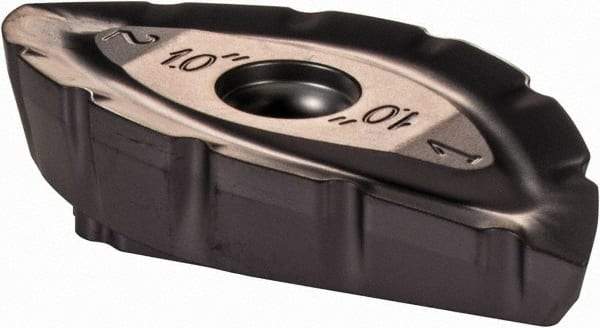 Iscar - BCR20 CS Grade IC908 Carbide Milling Insert - TiAlN Finish, 0.35" Thick, 1" Corner Radius - Industrial Tool & Supply