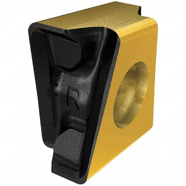 Iscar - LNHT1106 HT Grade IC910 Carbide Milling Insert - AlTiN Finish, 0.433" Thick, 0.8mm Corner Radius - Industrial Tool & Supply