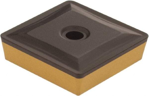 Iscar - SPMR422 Grade IC8250 Carbide Turning Insert - TiCN/Al2O3/TiN Finish, 90° Square, 1/2" Inscr Circle, 1/8" Thick, 1/32" Corner Radius - Industrial Tool & Supply
