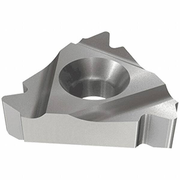 Iscar - 27ER External Right Hand 4 API Laydown Threading Insert - Grade IC250, TiCN/TiN Coated Carbide, 15.88mm Inscribed Circle - Industrial Tool & Supply