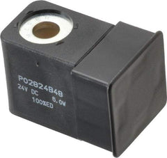 Parker - Direct Acting, Thermoplastic Solenoid Valve - Normally Closed, 232 Max PSI, FKM Seal - Industrial Tool & Supply