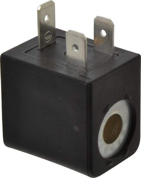 Parker - 120 AC Volt, Class F, Solenoid Coil - 6.3 Watt, IP 65 Enclosure, Use with Parker B Series Viking Valve - Industrial Tool & Supply