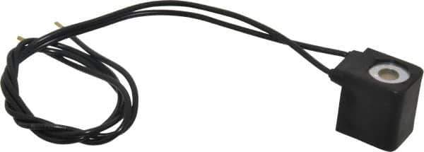 Parker - 120 AC Volt, Class F, Solenoid Coil - 6.3 Watt, IP 65 Enclosure, Use with Parker B Series Viking Valve - Industrial Tool & Supply