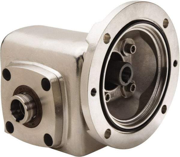 Boston Gear - 2.62 Centerline Distance, 40:1, 44 RPM Output, 1.33 Input Horsepower, 1,512 Lbs. Max Torque, Speed Reducer - Part No. SSHF72640KB5HSP23, 1-7/16" Shaft Diam, Hollow Shaft, 5/8" Bore, 5.56" High, 56C NEMA - Industrial Tool & Supply