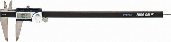 Fowler - 0 to 300mm Range, 0.01mm Resolution, IP54 Electronic Caliper - Stainless Steel with 2.35" Stainless Steel Jaws, 0.03mm Accuracy - Industrial Tool & Supply